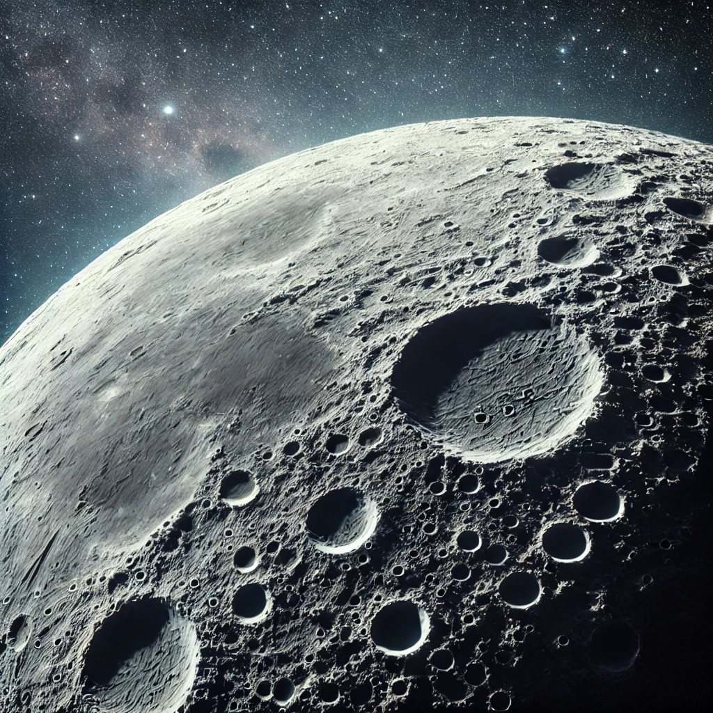 ¿Por qué la Luna tiene cráteres?